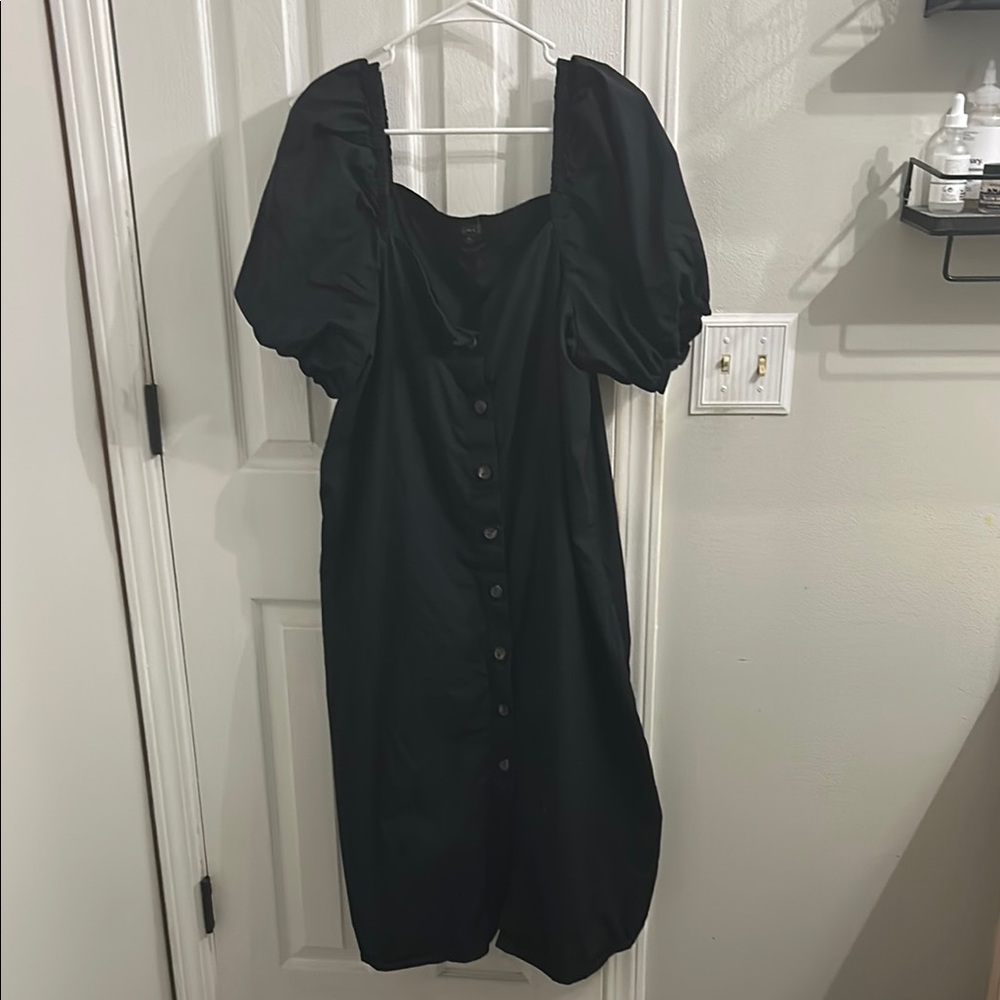 J Crew Puff Sleeve Dress